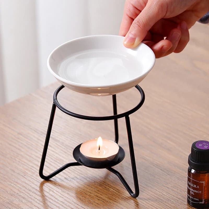 Poêle d'aromathérapie, brûleur d'huile essentielle