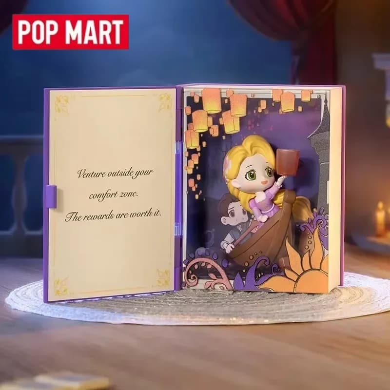POP MART Disney Princess's Fairy Tales Series Scene Sets Genuine Blind Box Mystery Box Guess Bag Toys Doll Anime Figure Desktop