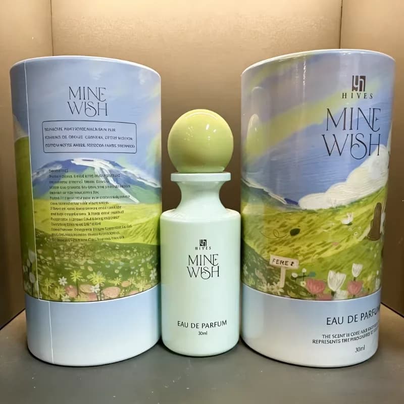 Parfum de marque Wish 30ml, parfum thaïlandais rêveur, rose, vanille, bois de cèdre, eau de toilette, spray longue durée, coffret cadeau pour femme