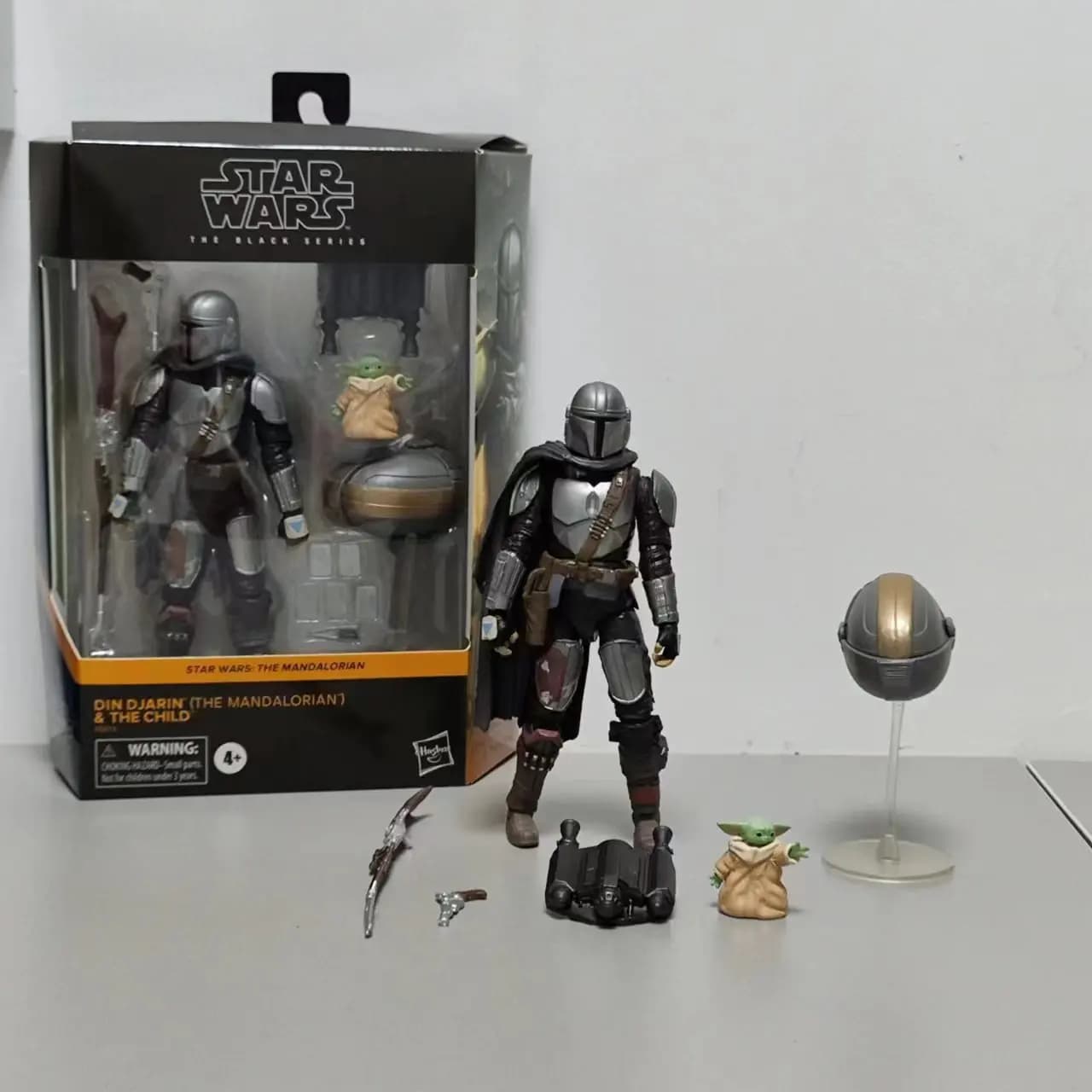 Figurine en PVC de 20 cm, nouvelle version Q Kawaii de Grogu Baby Yoda d'Anime Star Wars, jouet, poupée, ornement, cadeau, en boîte