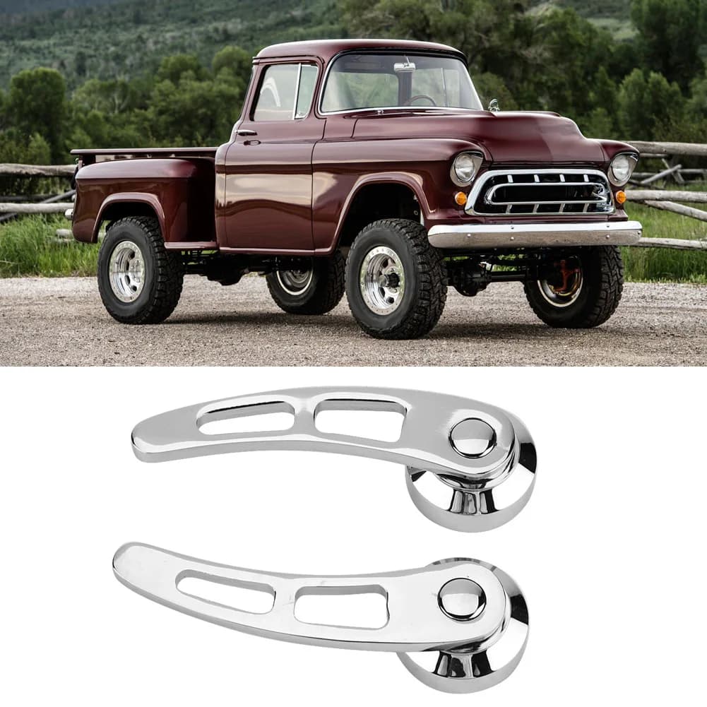 Accessoire de porte de voiture 4 1/4 ", ensemble de poignées de porte Vintage, accessoire de voiture pour poignées de porte Hot Rods plus anciens
