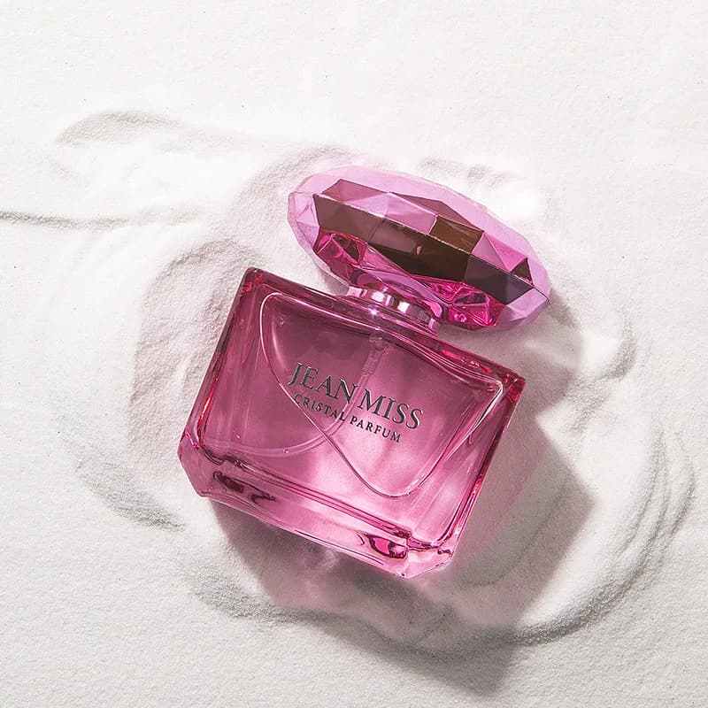 Eau de toilette Sweet Love 50 ml, parfum pour femmes, parfum cristal diamant, parfum cristal noir, parfum floral pour femmes, spray