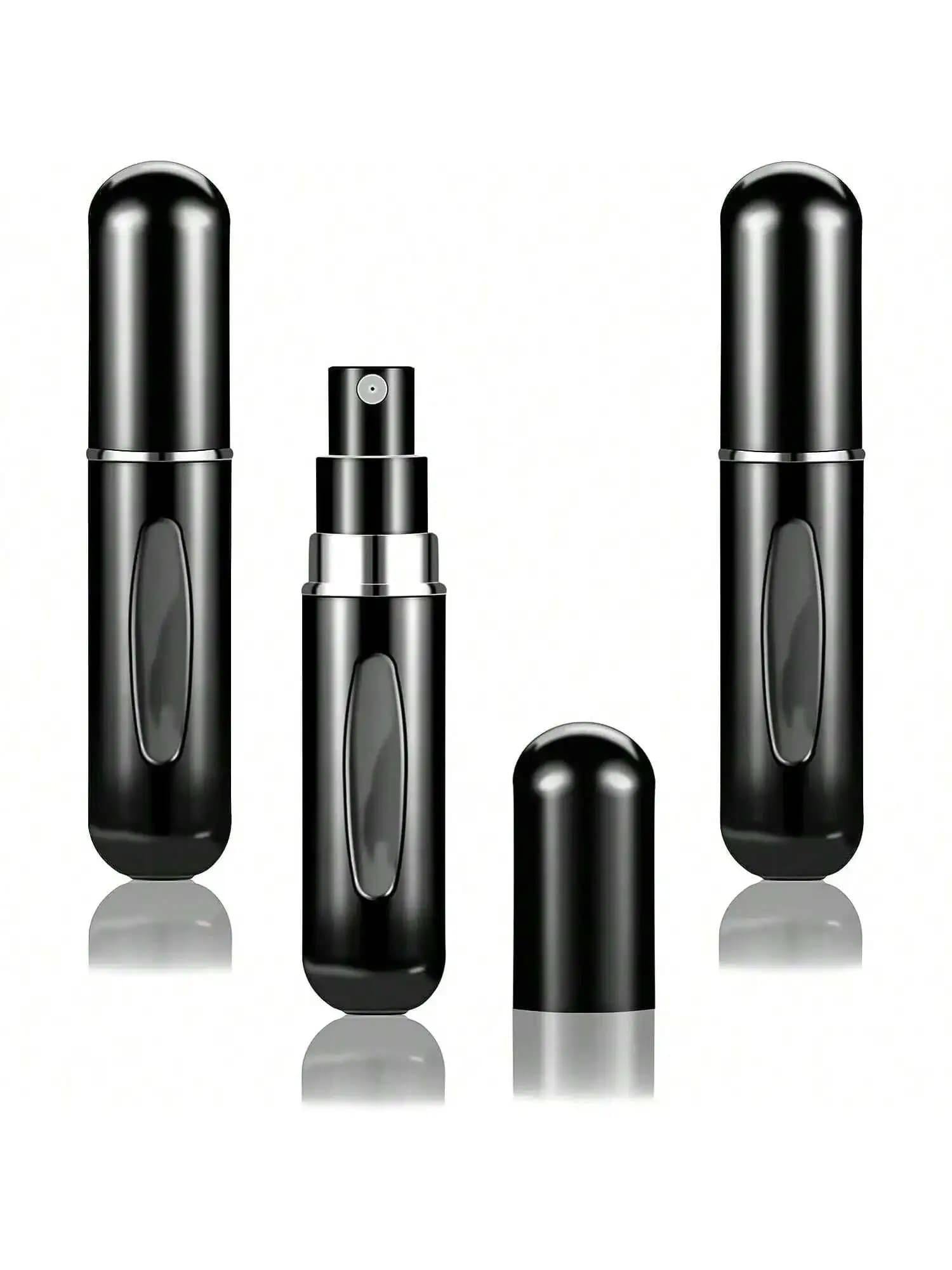 1/5/10pcs 5ml Mini Flacons d'échantillons de parfum portables, vaporisateurs atomisés, vides, rechargeables pour les essences parfumées