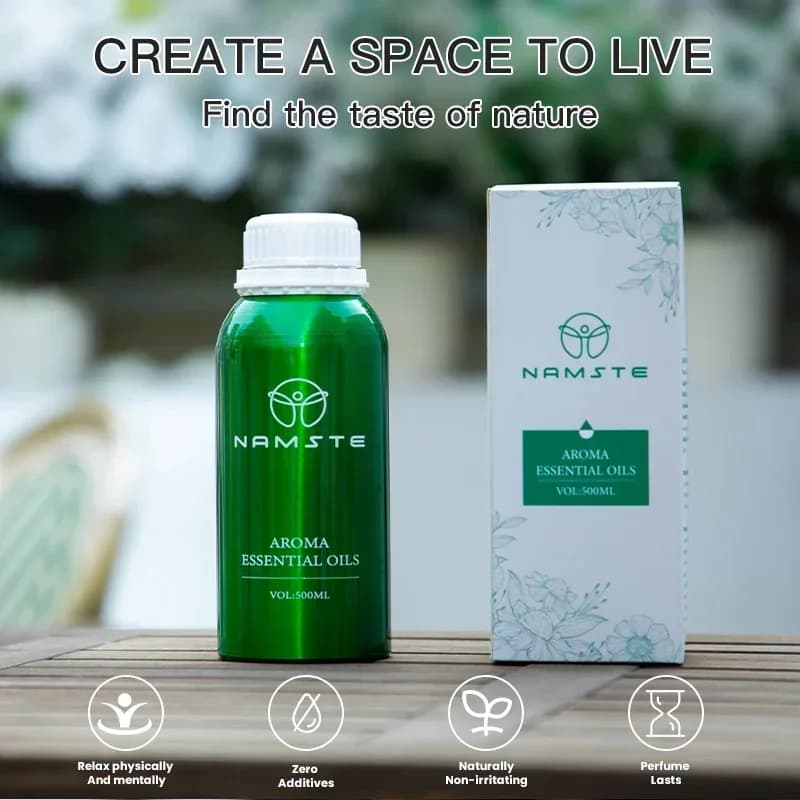 Namste-Diffuseur d'arômes essentiels, temps de lecture du château, concentré, parfum, arôme, désodorisant pour la maison, 500ml