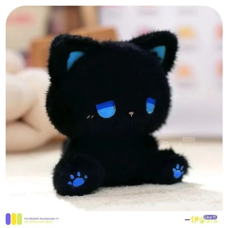 Poupée terne de 16 cm, peluche, poupée de dessin animé assise, chaton émotionnel, cadeau d'anniversaire pour enfants, jouet en peluche Kawaii. Cadeau de demoiselle d'honneur