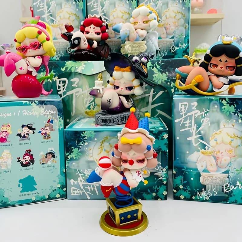 Véritable Miss Rara croissance sauvage boîte aveugle Dodo mignon figurine Joker ange fille anniversaire poupée table recueillir Secret cadeau jouet
