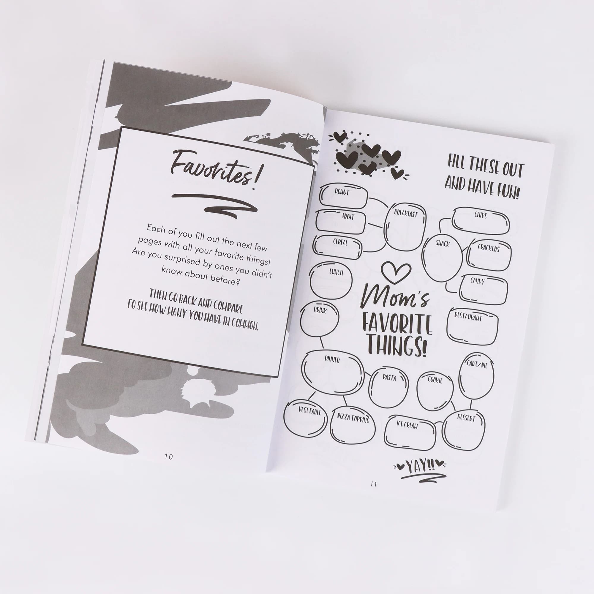 Journal familial : un journal amusant et sans stress juste entre nous pour les mamans et les filles