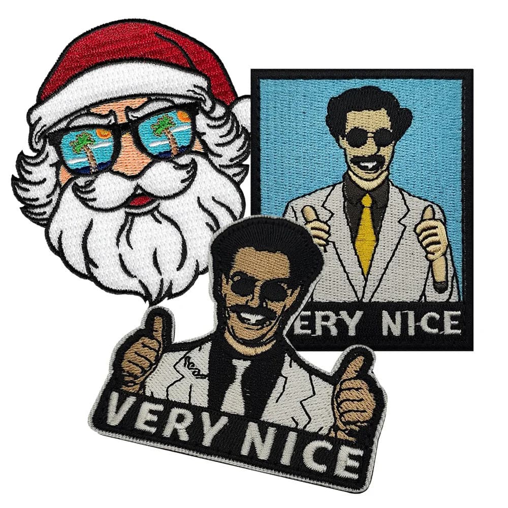 Badge accessoire de sac d'extérieur, très joli, grand pouce vers le haut, brassard brodé, Image de personnage, Patch pour sac à dos DIY