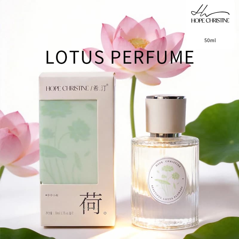 Parfum Lotus Frais, senteur florale-boisée longue durée avec l'arôme de la sérénité orientale