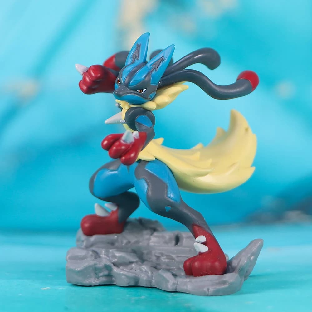 Figurine Pokemon Mega Lucario, modèle de collection, jouet pour les fans, poupée cadeau de Festival