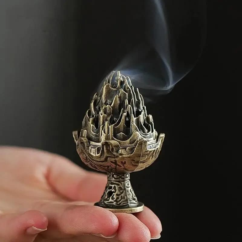 Brûleur d'encens Boshan, ornement de table, décoration pour la maison et le bureau, objet de collection, créatif, portable, petit brûleur domestique