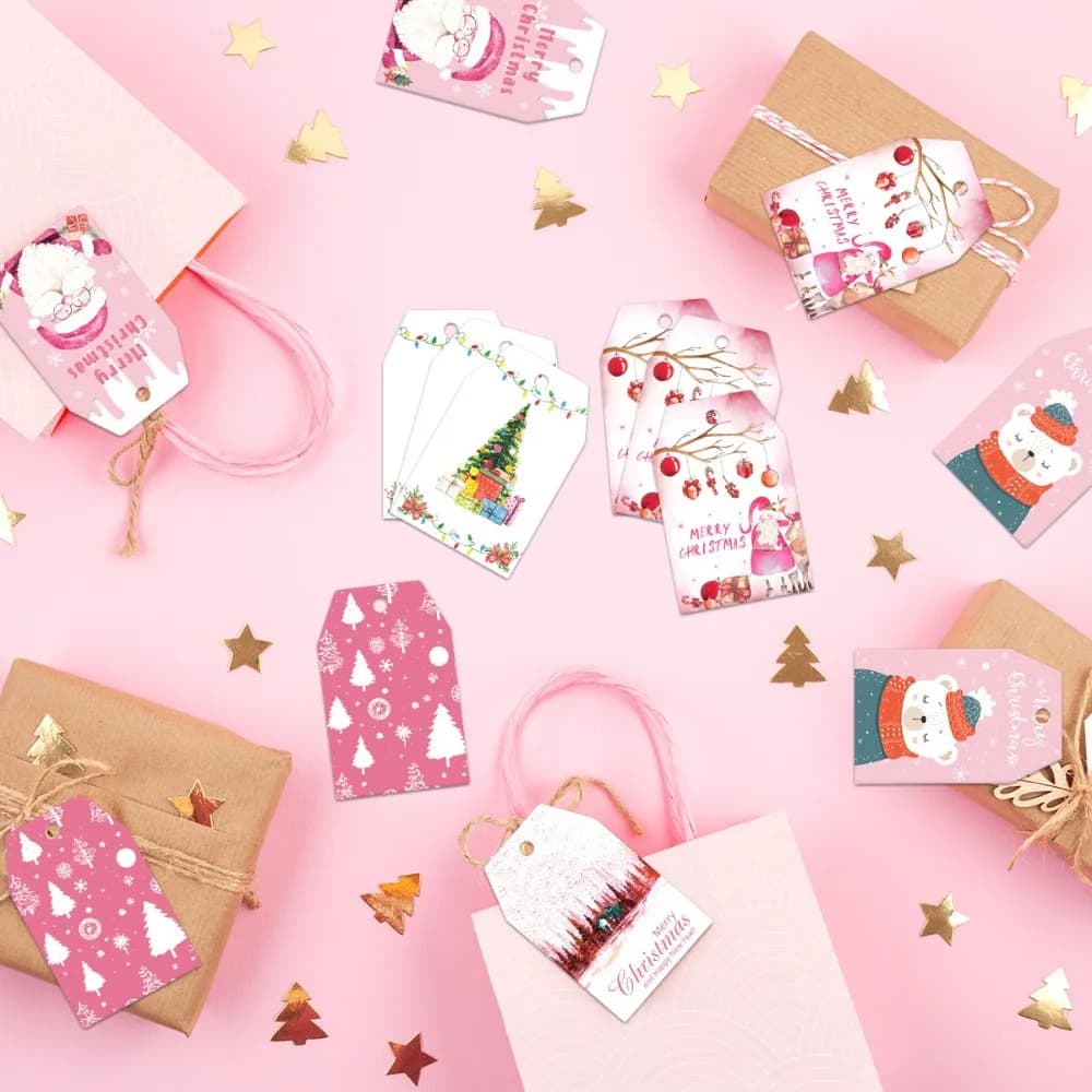 Étiquettes de Noël personnalisables
