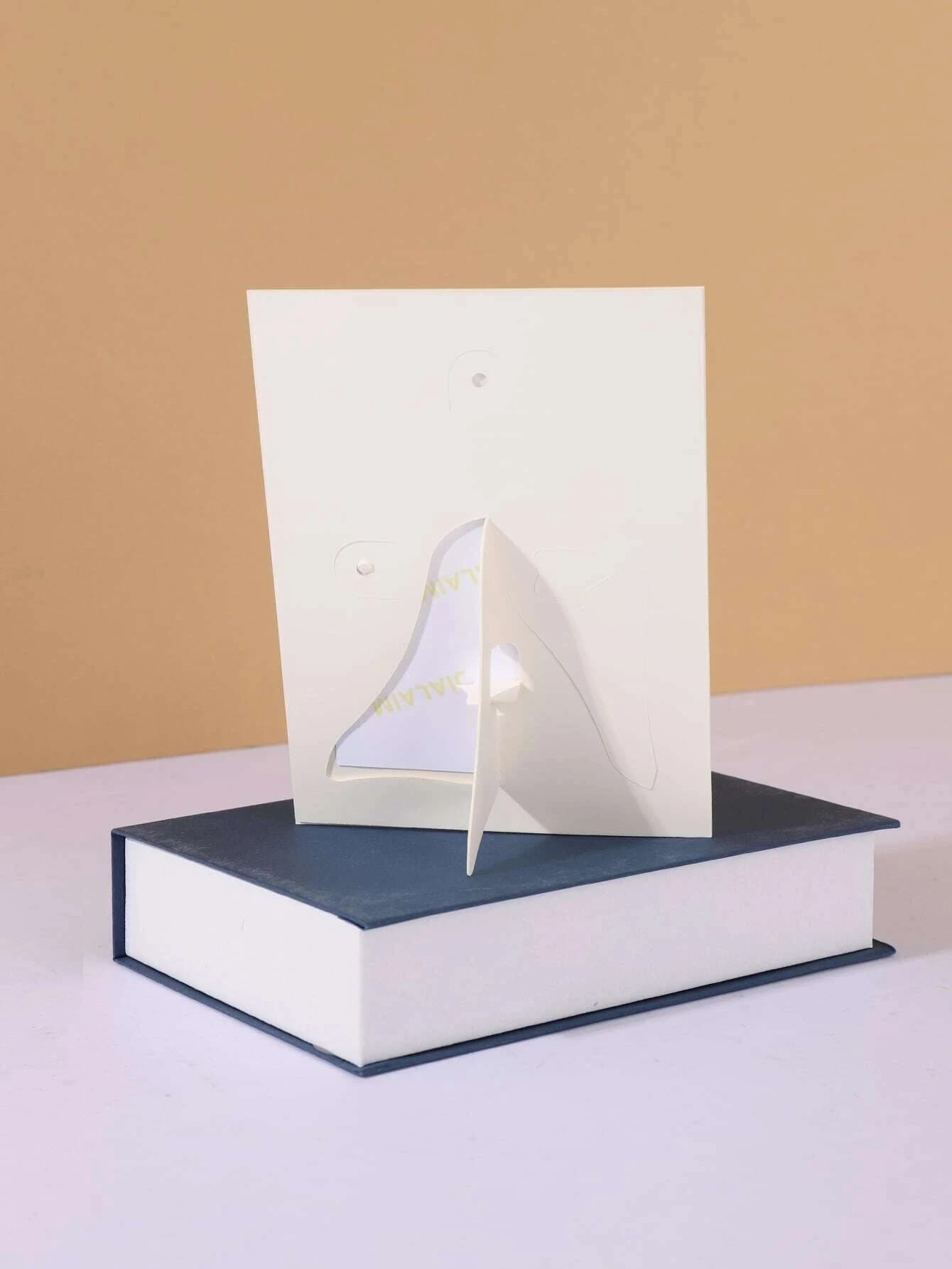 Cadre Photo en Papier Blanc, Décoration de Maison Minimaliste