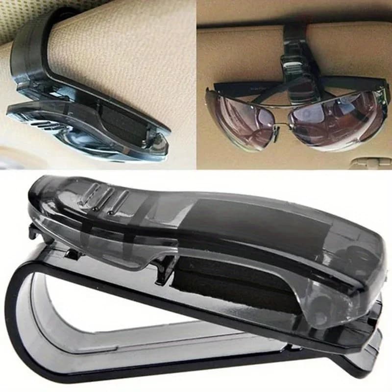 Accessoire de pare-soleil automatique, fixation de lunettes de voiture, support universel pour pare-soleil automobile