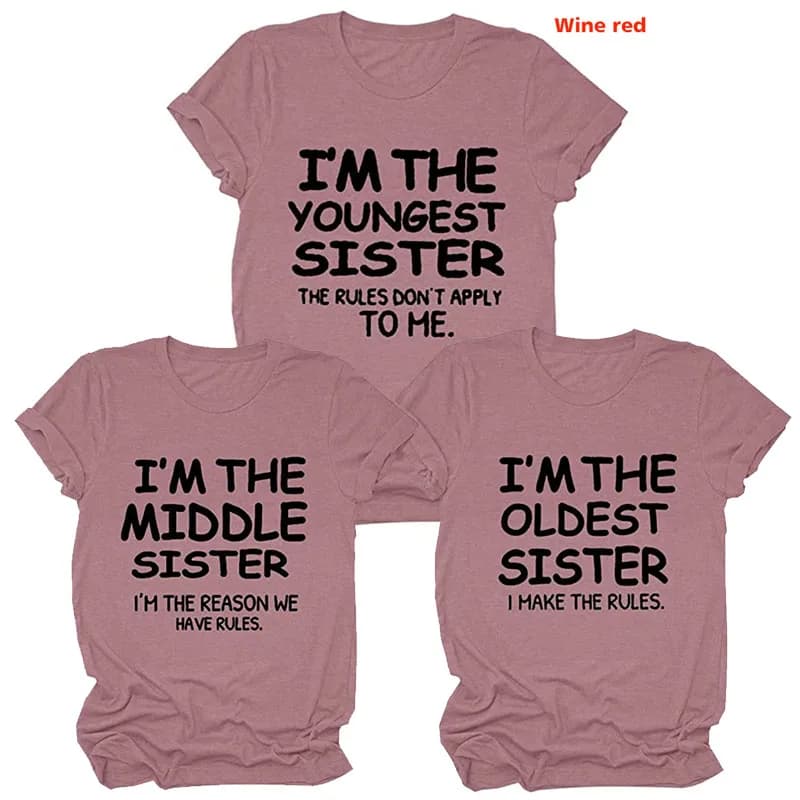 T-shirt femme, humoristique, "I'm The Adjust Saying", cadeau pour les meilleurs amis