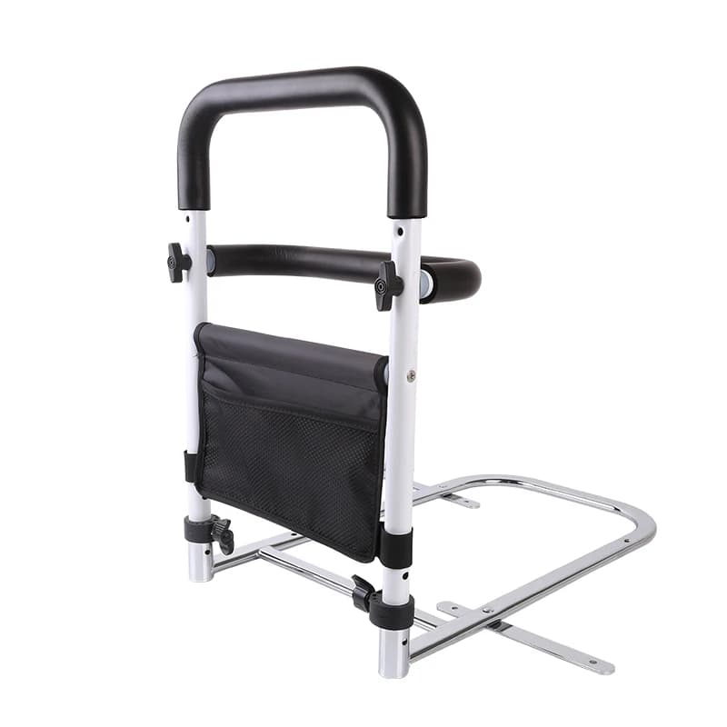 Barre de maintien de lit pour personnes âgées, sans installation requise, assemblage sans outils, rail d'assistance au lit compact, robuste et durable