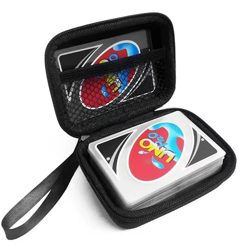 Boîte de rangement multicolore pour cartes de poker, pocommuniste de cartes, jeu de société, tarot, trois Kingoters, cadeaux d'anniversaire pour garçon, 1PC