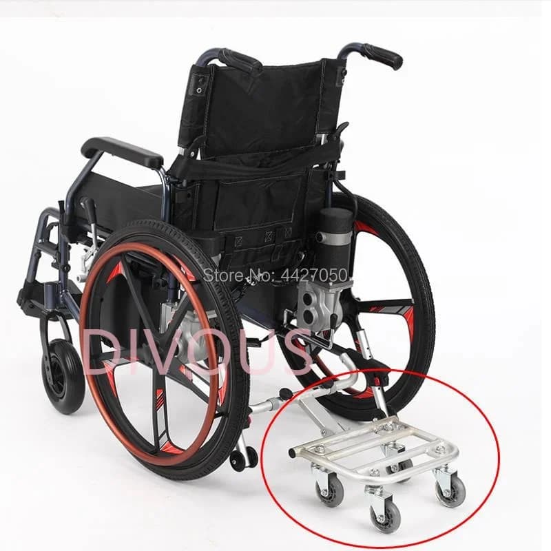 Accessoire pour fauteuil roulant électrique, remorque, compagnon de chariot, accessoires