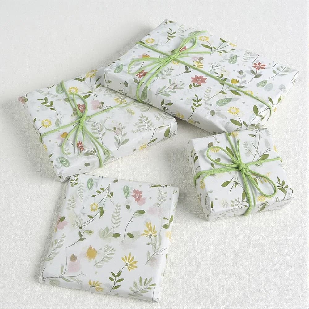 Papier d'emballage de Bouquet, 10 feuilles/paquet, papier d'emballage cadeau à motif de cœur de framboise, papier de soie artisanal pour bricolage, pour mariage