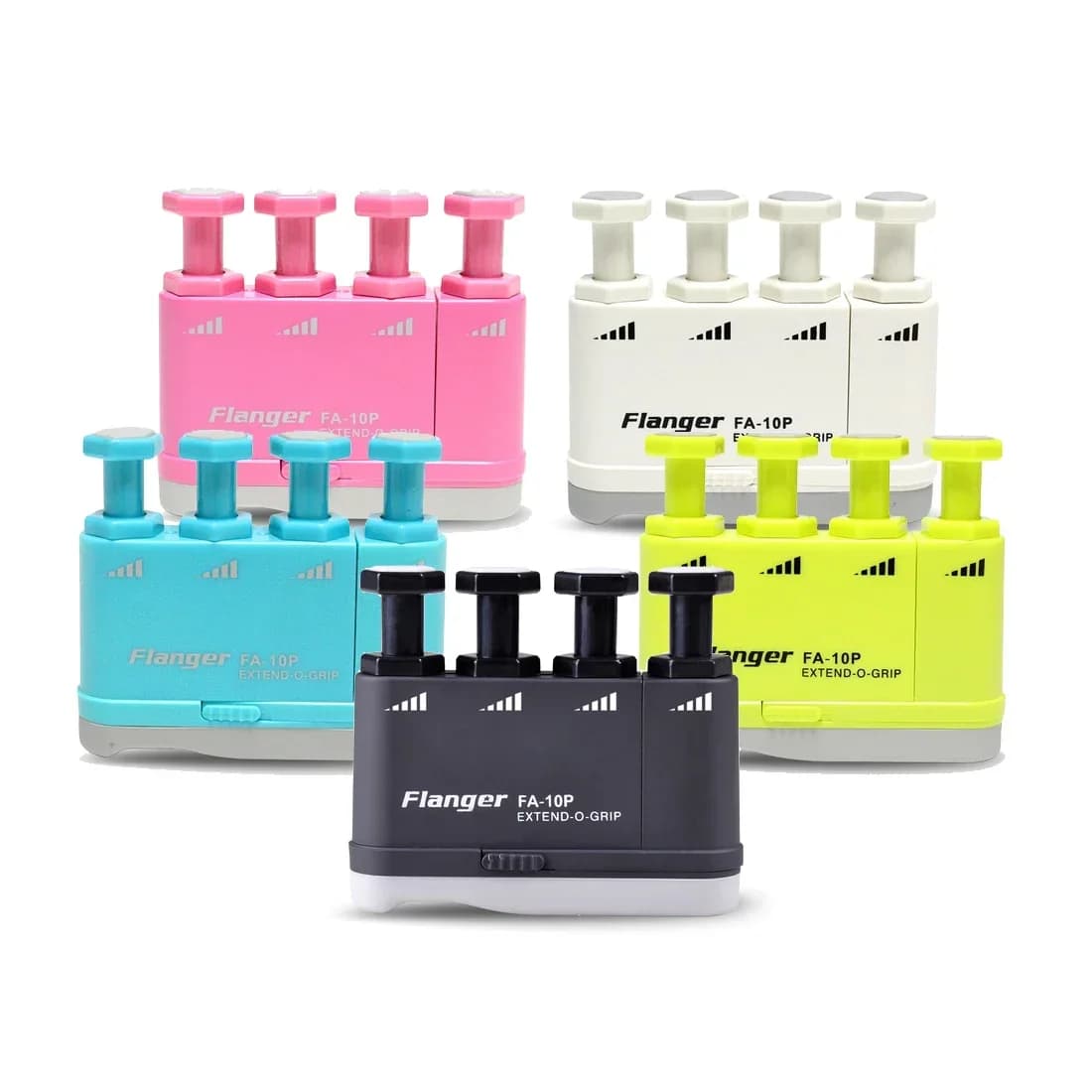 Flanger FA-10P exercice de doigt universel ABS entraîneur de force des doigts pour guitare Piano outils de Correction des mains puissance réglable