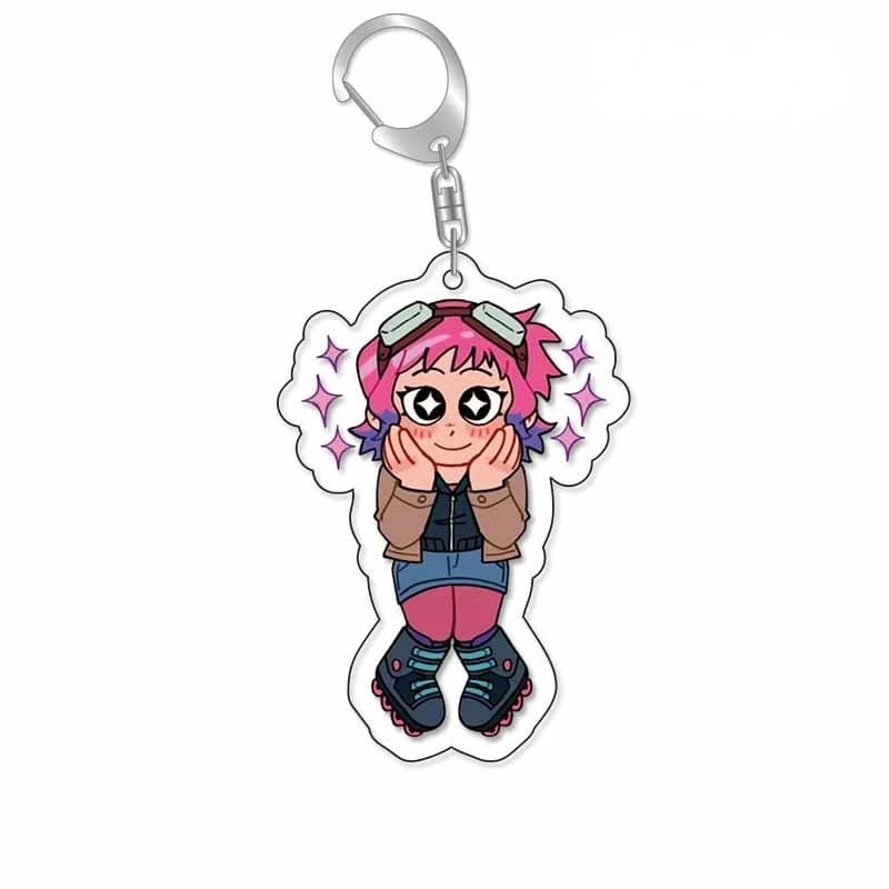Garçon tordu Scott Pilgrim décolle cadeau d'anniversaire pour garçons et filles porte-clés en acrylique