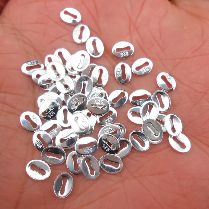 Marque plaquée argent 100