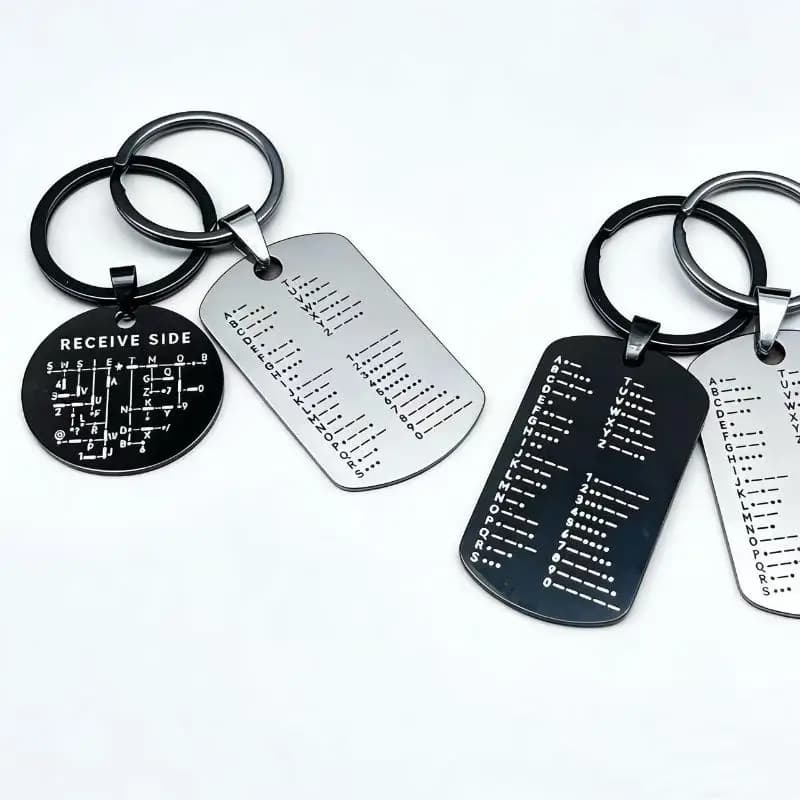 Accessoire pour talkie-walkie : Porte-clés de formation CW