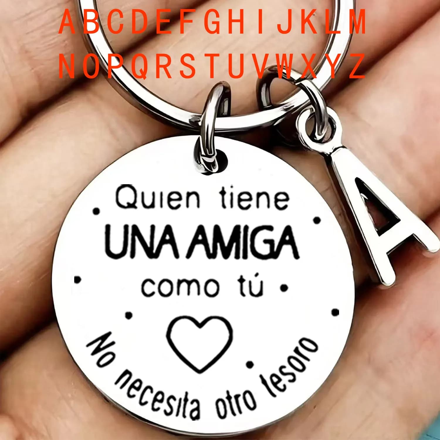 Best Friends Keychain for Friends, Friendship Gifts