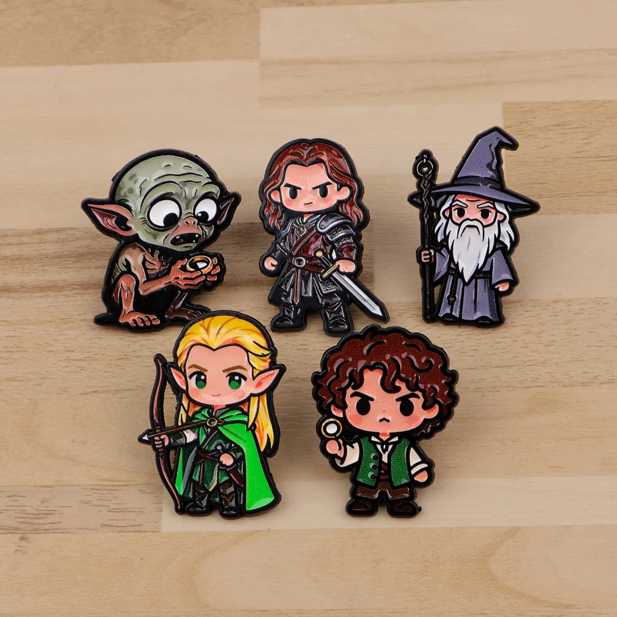 Broche de magicien en émail, Badges d'inspiration de film sur sac à dos, broches pour femmes, épingles à revers pour chapeau, accessoires de Cosplay, jouets cadeaux