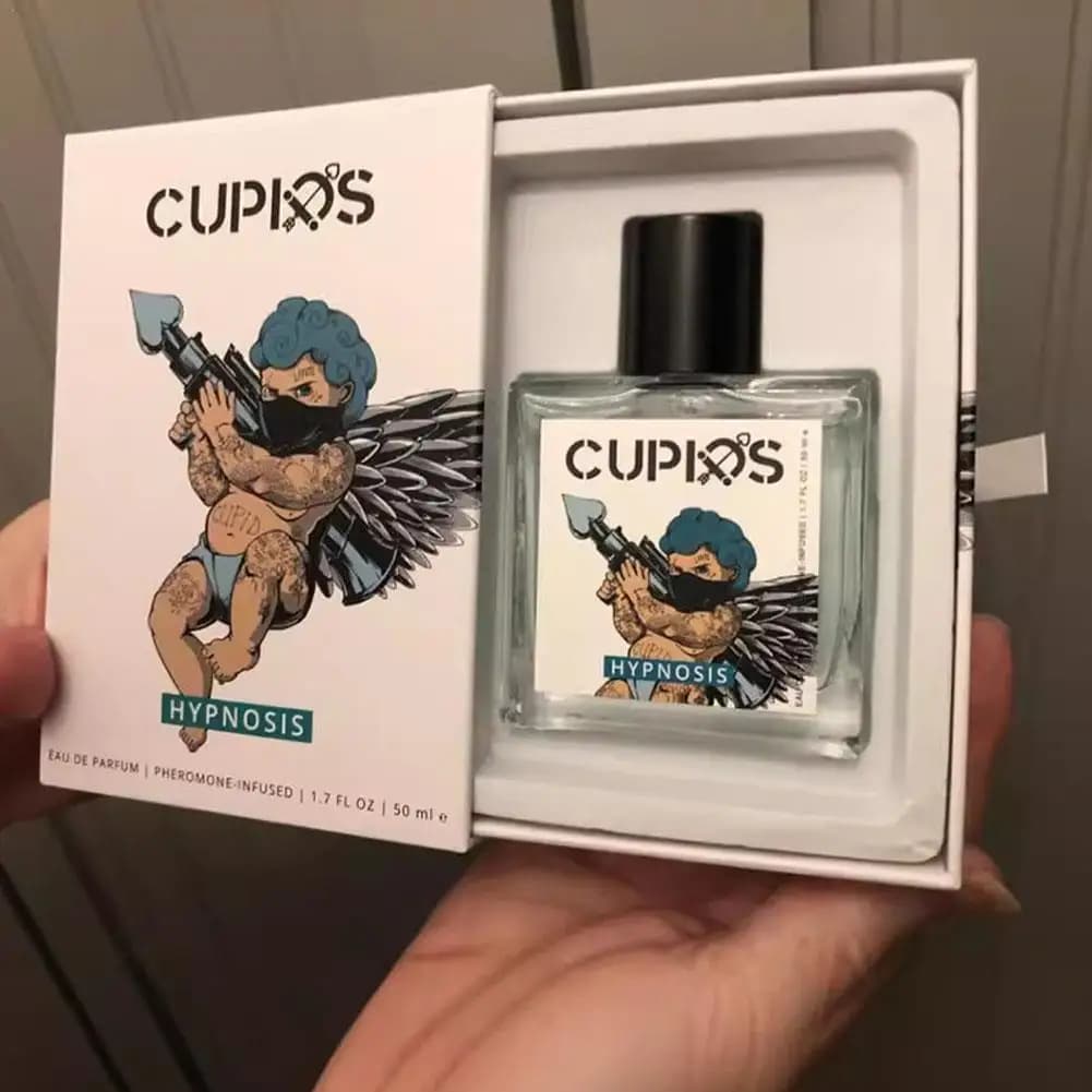 Nouveau Cupides hypnose phéromone parfum bleu océan hommes charme Cologne Boost confiance Sexy rencontres attire les femmes Couple corps Spray