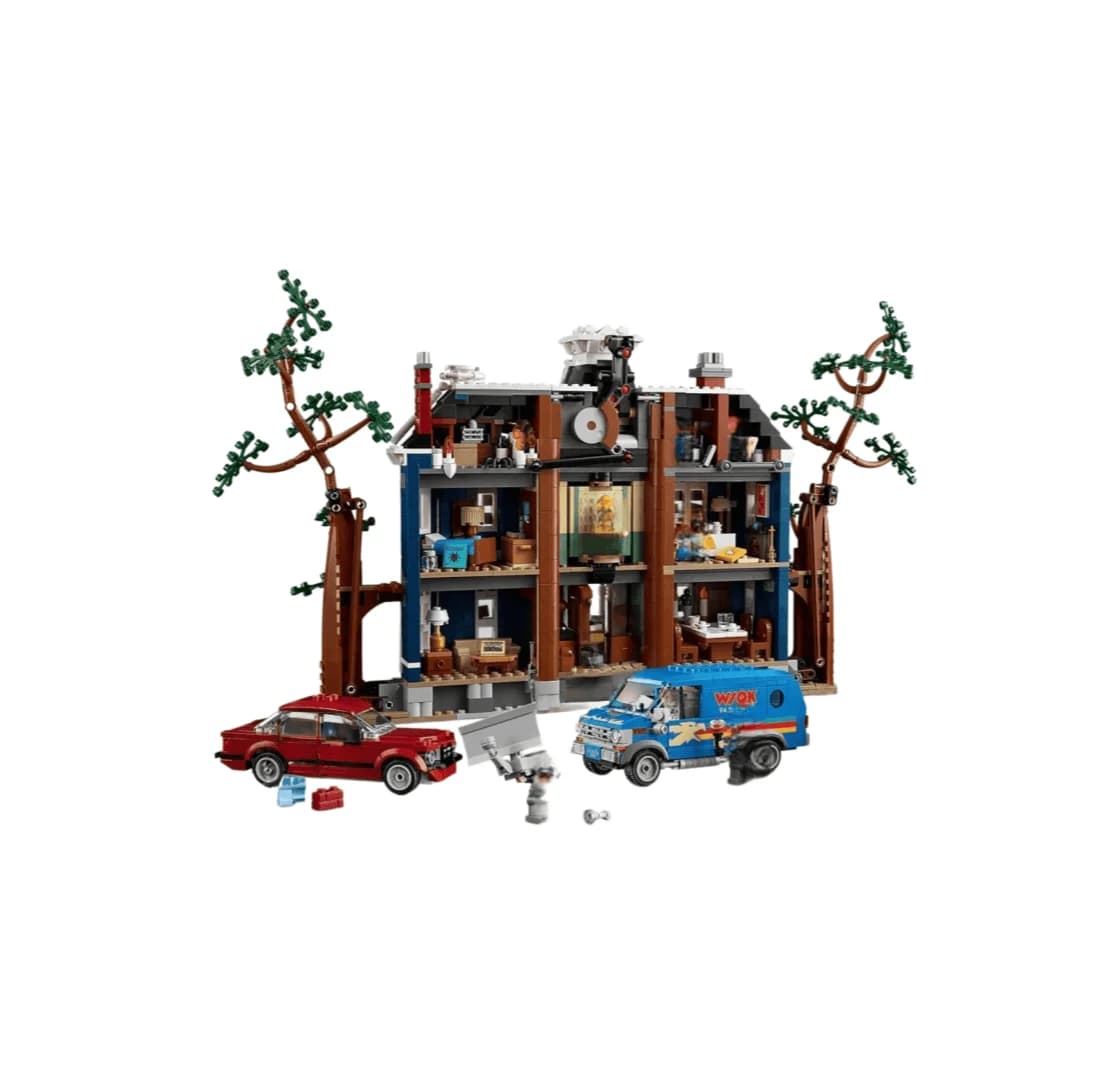 EN STOCK Nouvelles idées Série TV scientifique Stranger Event Creel House Sets City Architecture Building Blocks Jouets Cadeau