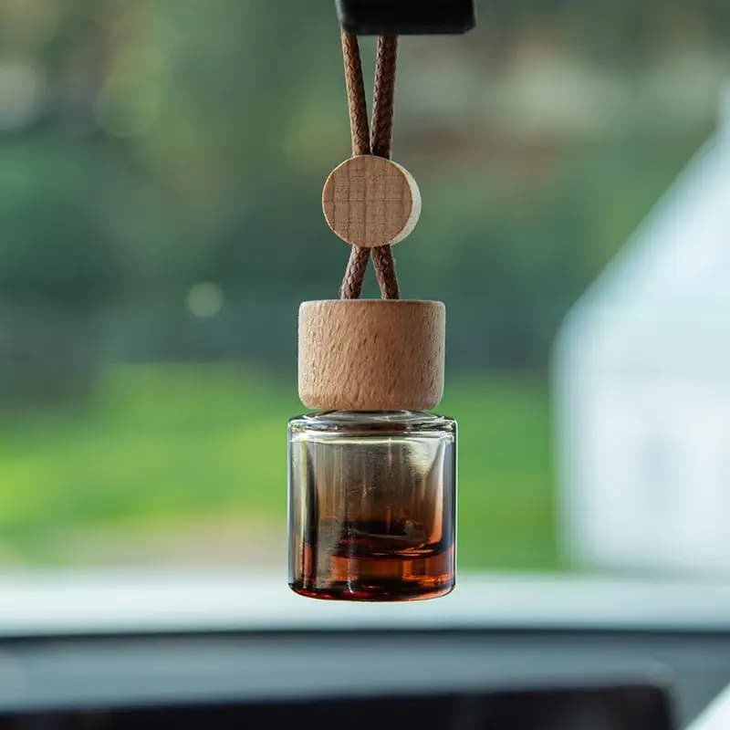 Diffuseur de parfum pour véhicule 1 pièce ; Désodorisant d'air pour huiles essentielles ; Décoration de récipient
