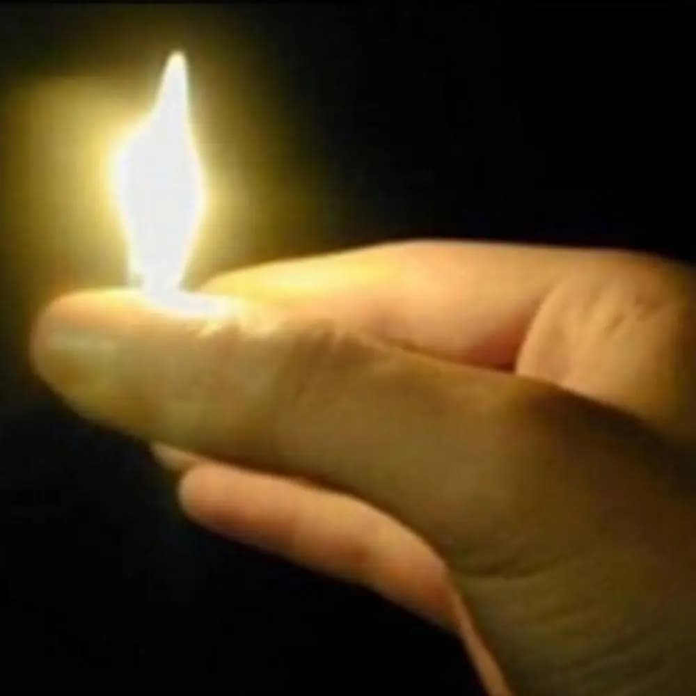 Pour adulte adolescent magicien incroyable flamme déplacer doigt jouet tour de magie accessoires de magie