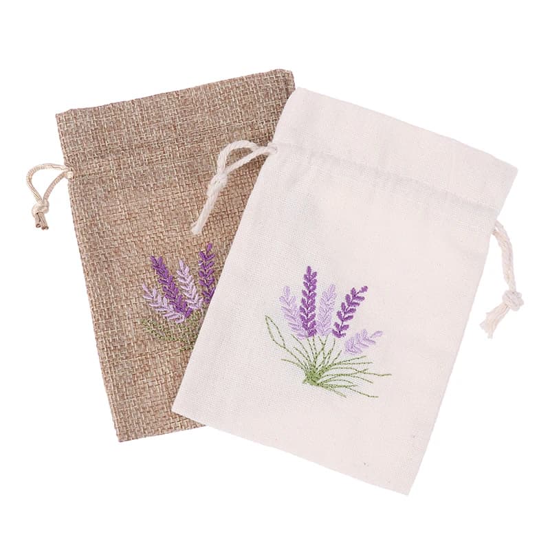 Étui de rangement pour parfum et huiles essentielles, pocommuniste de µ, sacs d'arôme de fleurs sèches, sacs de broderie, sac d'aromathérapie