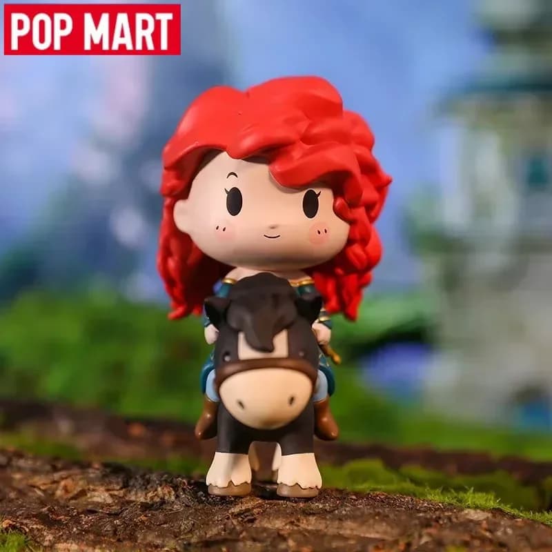 POP MART Disney princesse série de Ride exclusive boîte mystère mignon Anime figurine ornements boîte aveugle jouets fille festival cadeau