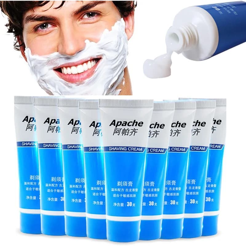 Crème à raser moussante pour hommes