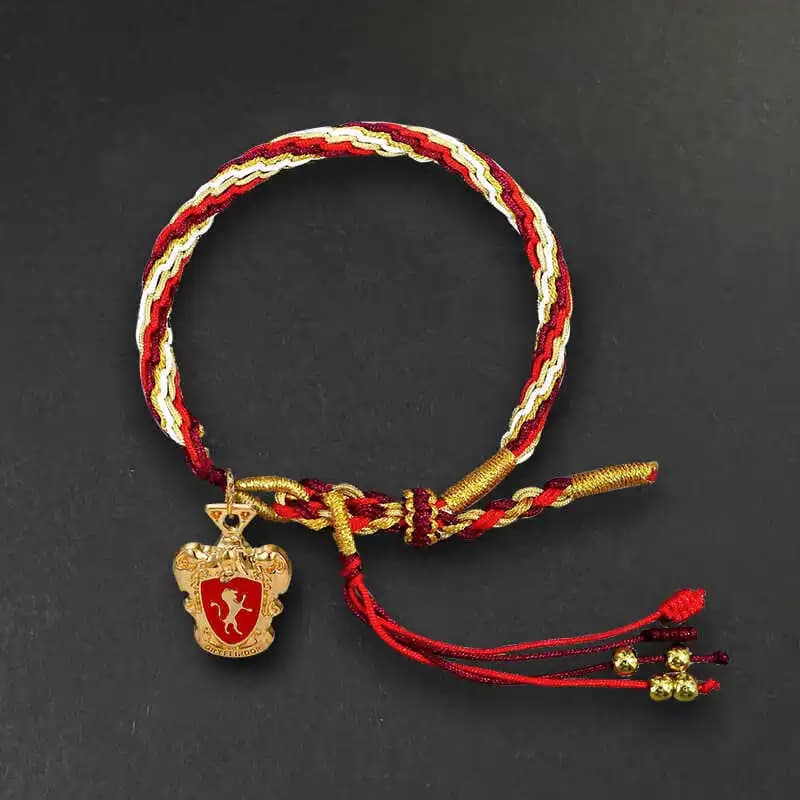 Bracelet Harry Potter, Serpentard, Finlande, Doraemon, Corbeau, Pouffle, Quatre Grandes collèges, Impressions, Corde à main, Cadeau de couple