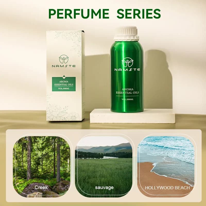 Huiles essentielles 500ml pour diffuseur aromatique huile de parfum désodorisant odeur pour appareil de parfum domestique huile de diffuseur de parfum d'hôtel