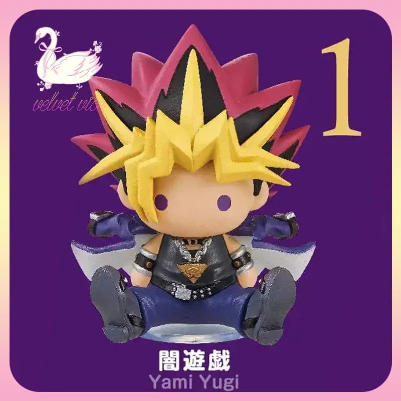 Boîte de figurines originales Yu-Gi-Oh! Duel Monsters Version Amitié Figurines d'action Petadoll Blind Box, jouets de collection, ornement, cadeau