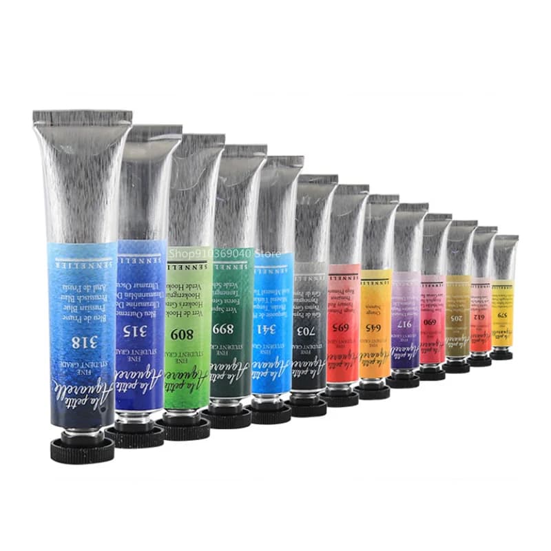 Gennel-Peinture d'interconnexion originale unique, 21ml/tube, étudiants en art, maire, intérieur, fournitures de peinture, niveau collège, français, 16