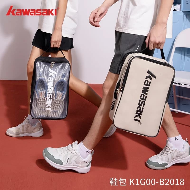 Kawasaki-Sac de rangement pour chaussures de badminton