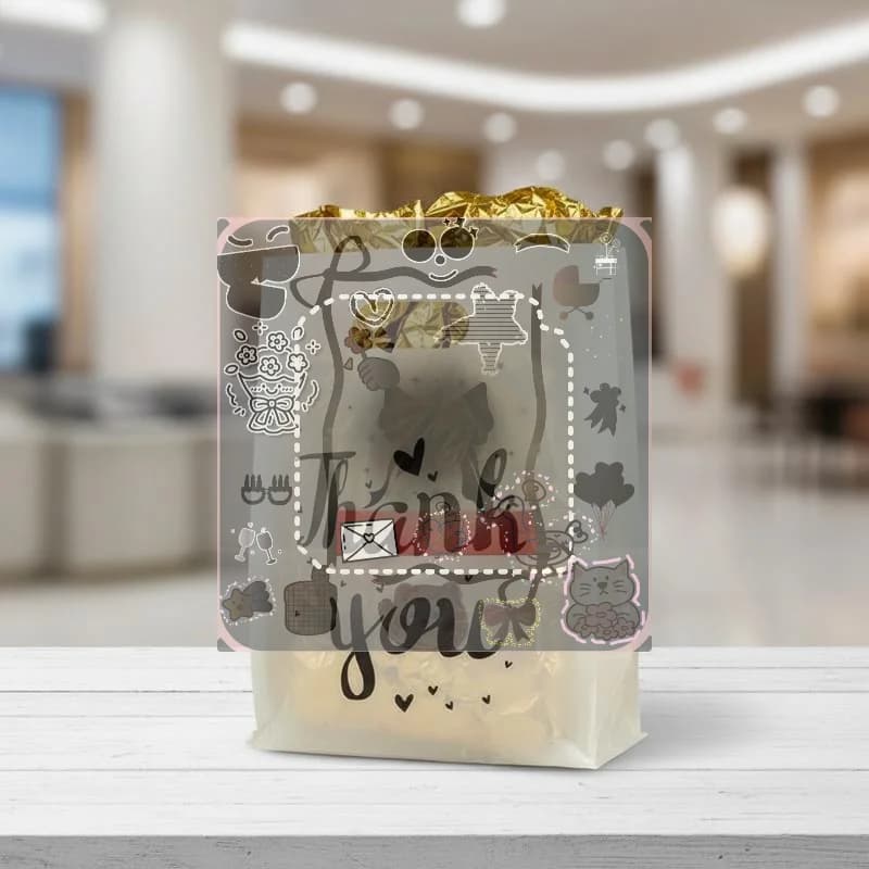 Sac fourre-tout de haute qualité, 100 pièces, pour cadeaux de remerciement, fête, remise de diplôme, souvenir, sac cadeau de noël
