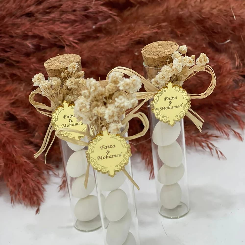 Étiquettes de décoration personnalisées pour Bar à chocolat, 30/50/100 pièces, décor de Table pour fête de mariage, nom personnalisé, fournitures cadeaux d'anniversaire pour réception-cadeau pour bébé