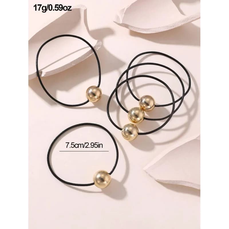 5 accessoires de coiffure pour femmes en or glamour