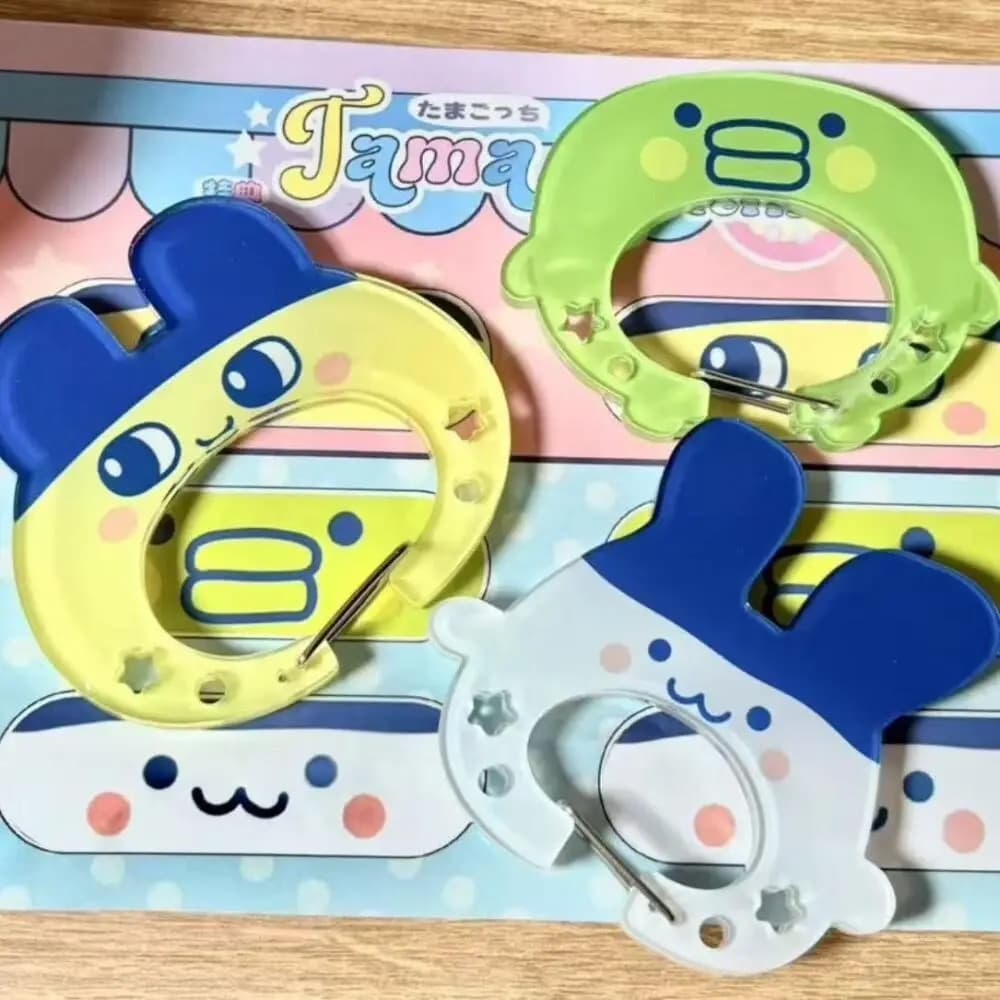 Porte-clés créatif en acrylique Tamagotchi Mametchi Kuhcipatchi, ornements à suspendre pour sac à dos ou sac à main, cadeau de vacances pour un ami