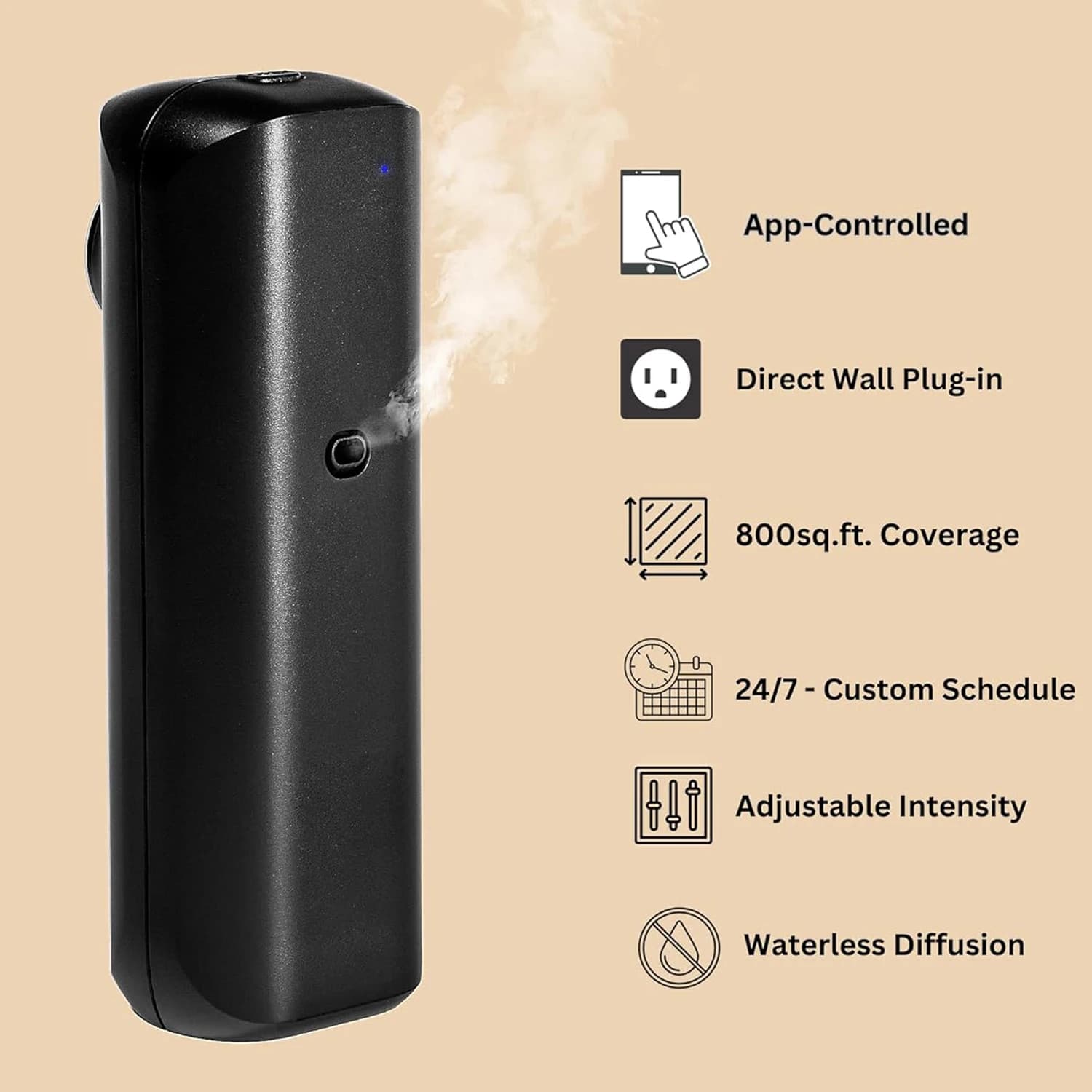 Désodorisant automatique pour toilettes