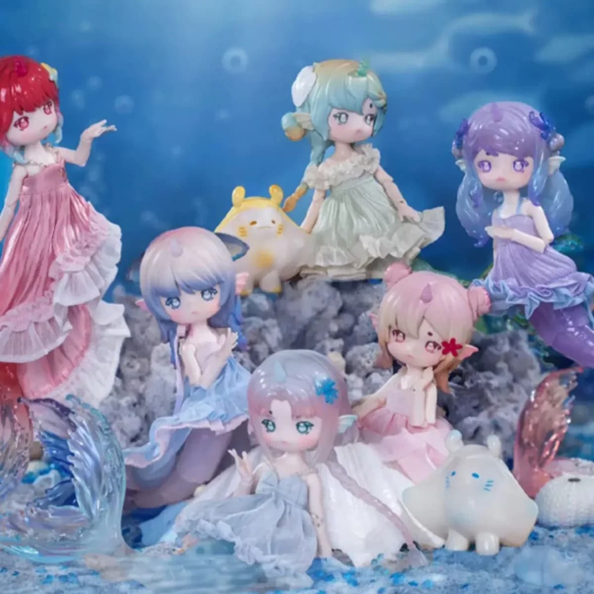 Penny Box série de langue secrète de marée boîte aveugle jouets Kawaii Anime figurine Caixa Caja Surprise boîte mystère poupées filles
