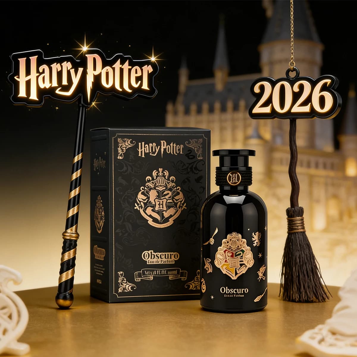 MINISO & Harry Potter Parfum pour Homme Original Luxe Arabe Boisé Longue Durée Eau