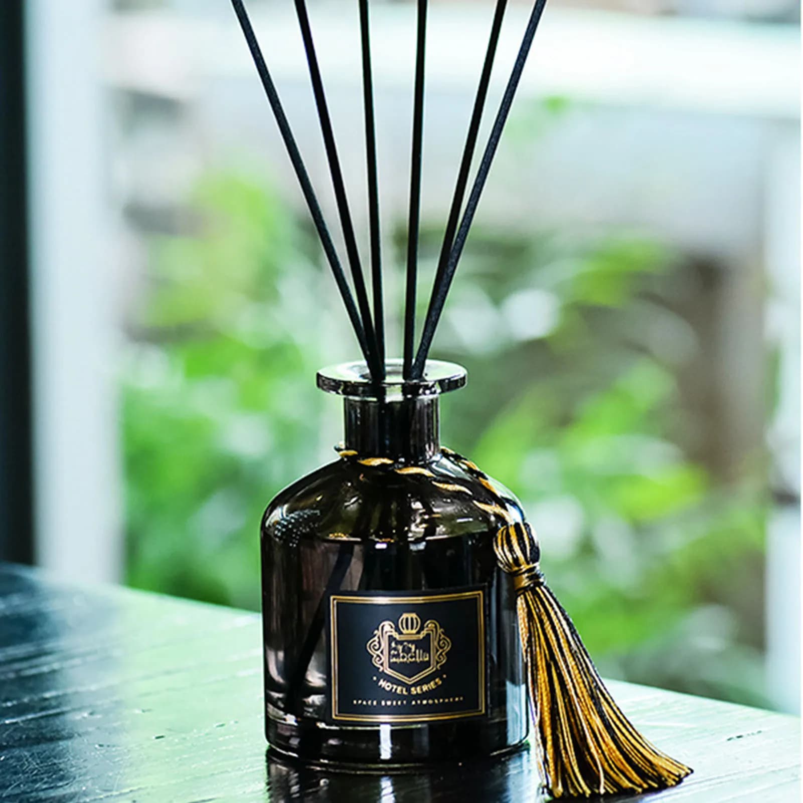 Huile parfumée pour diffuseur de parfum domestique, 50ml, avec 6 bâtons de diffuseur, cadeau pour amis et membres de la famille