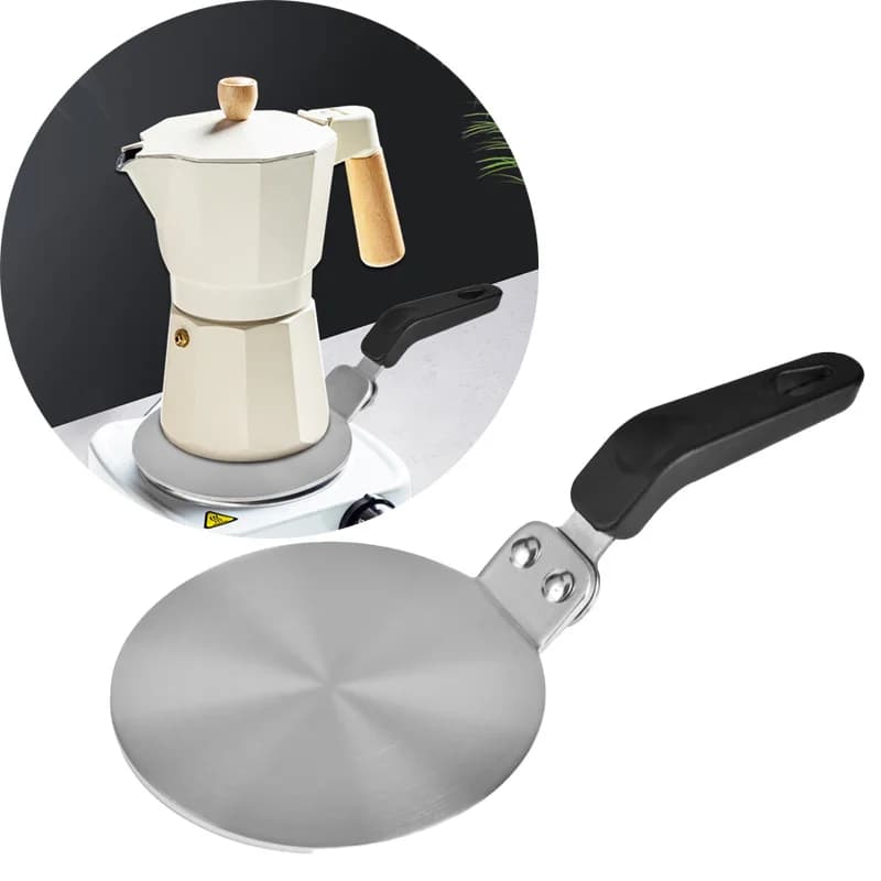 Diffuseur de chaleur adaptateur d'induction de cuisson, bouilloire à café cuisinière plaque de gaz électrique plaque de Conduction thermique outils de cuisine